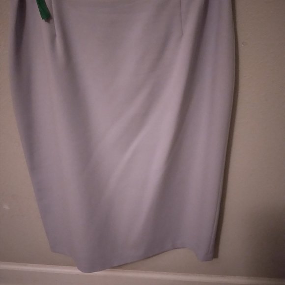 Women's Ben Marc International Platinum Skirt Suit - Picture 6 of 6